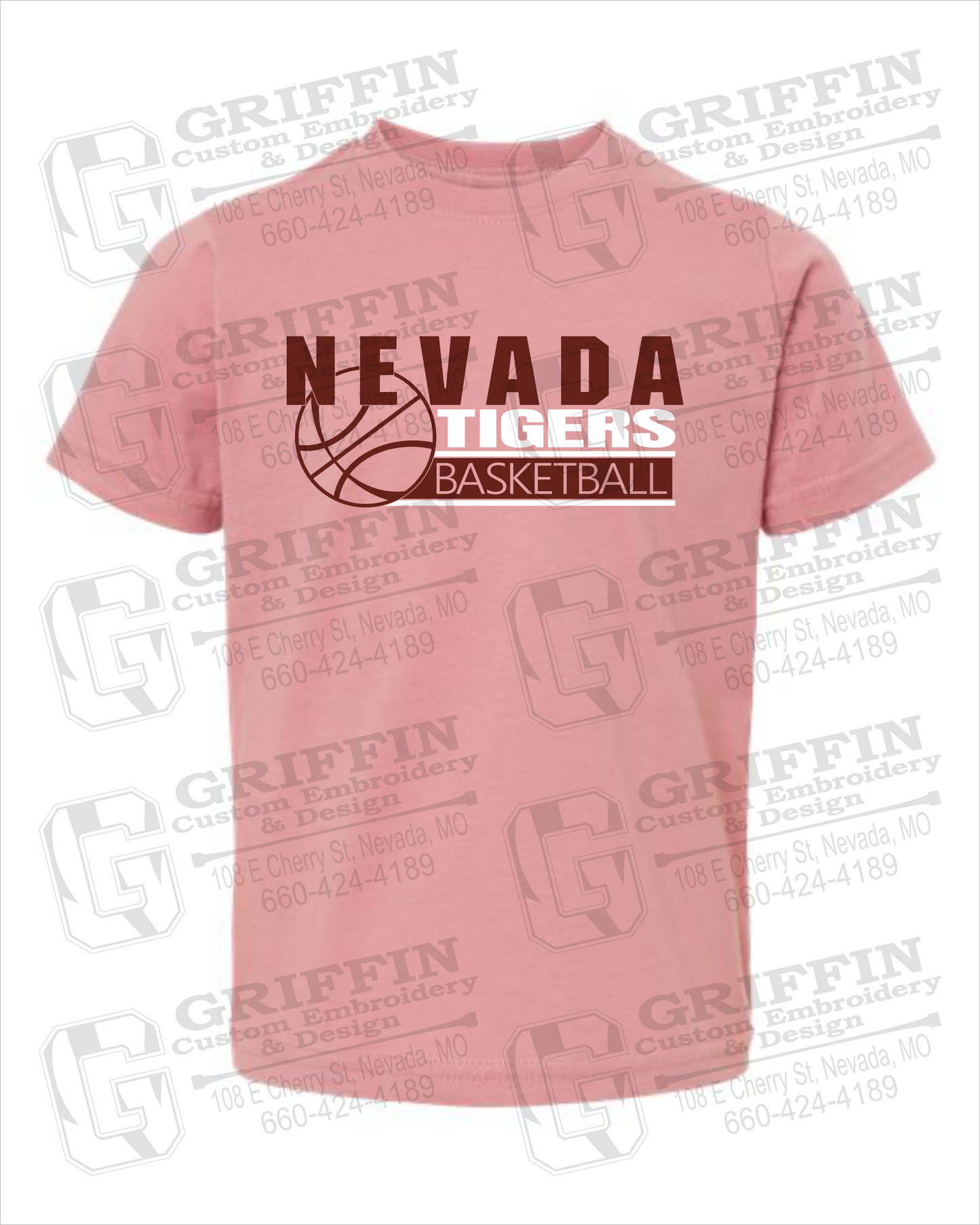 Toddler/Infant T-Shirt - Basketball - Nevada Tigers 24-I