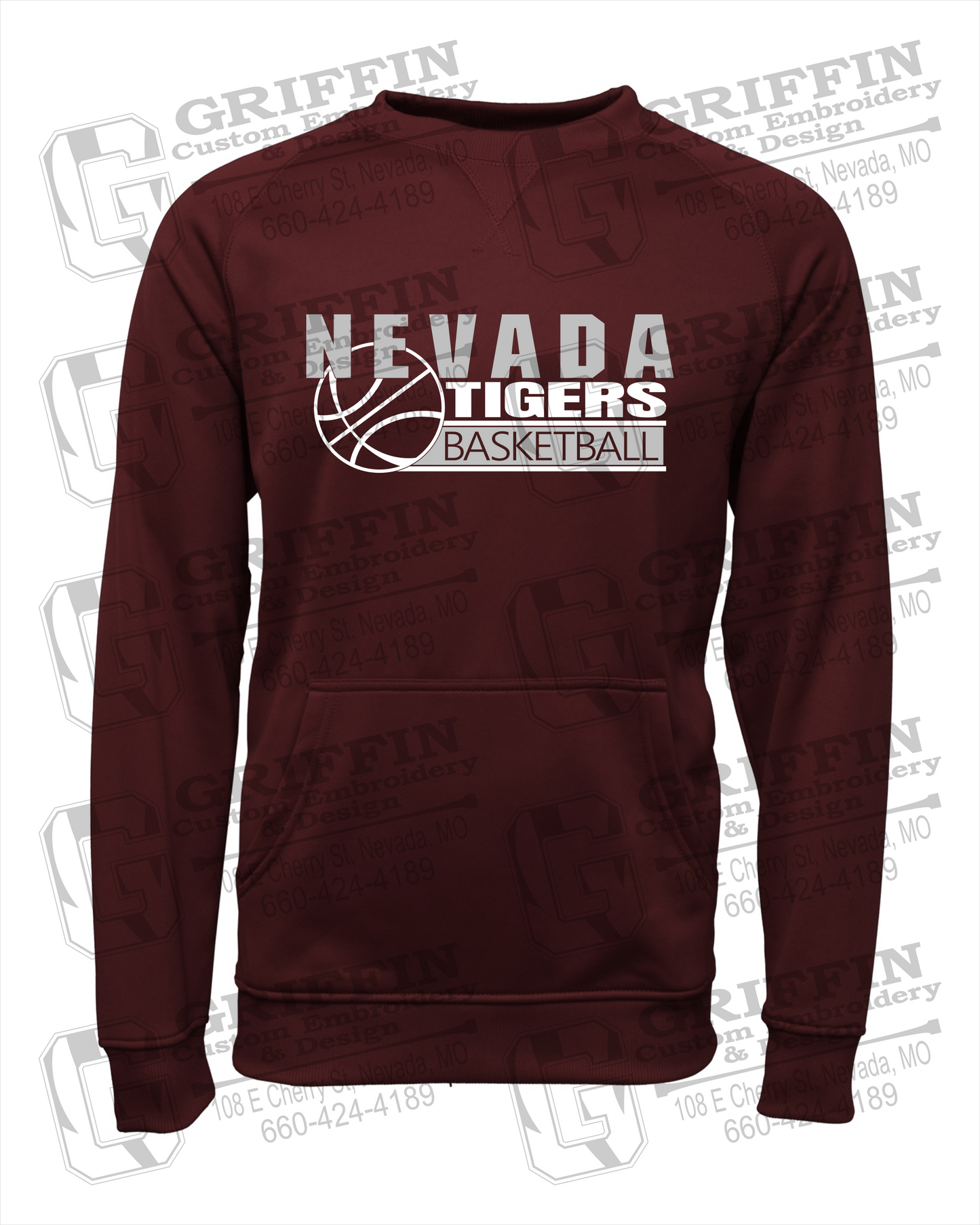 Performance Fleece Sweatshirt - Basketball - Nevada Tigers 24-I