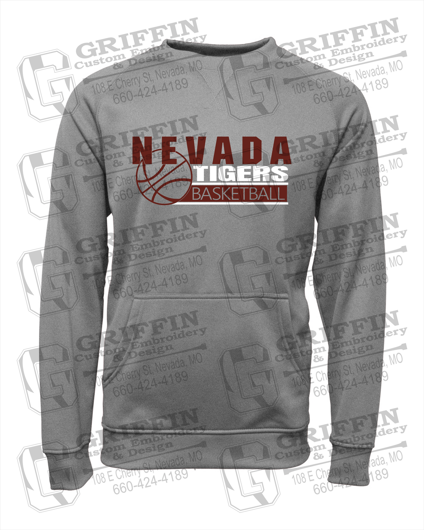 Performance Fleece Sweatshirt - Basketball - Nevada Tigers 24-I