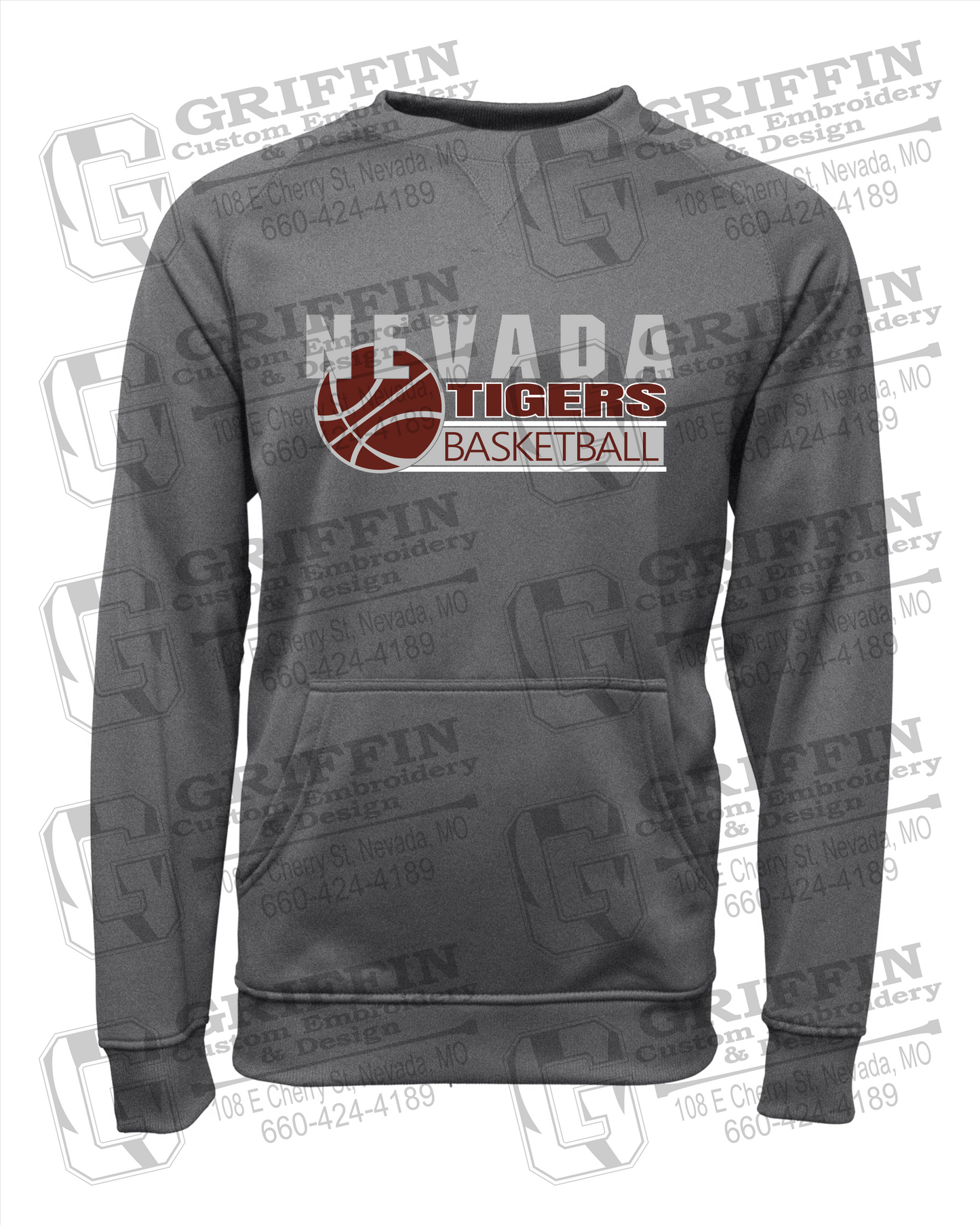 Performance Fleece Sweatshirt - Basketball - Nevada Tigers 24-I