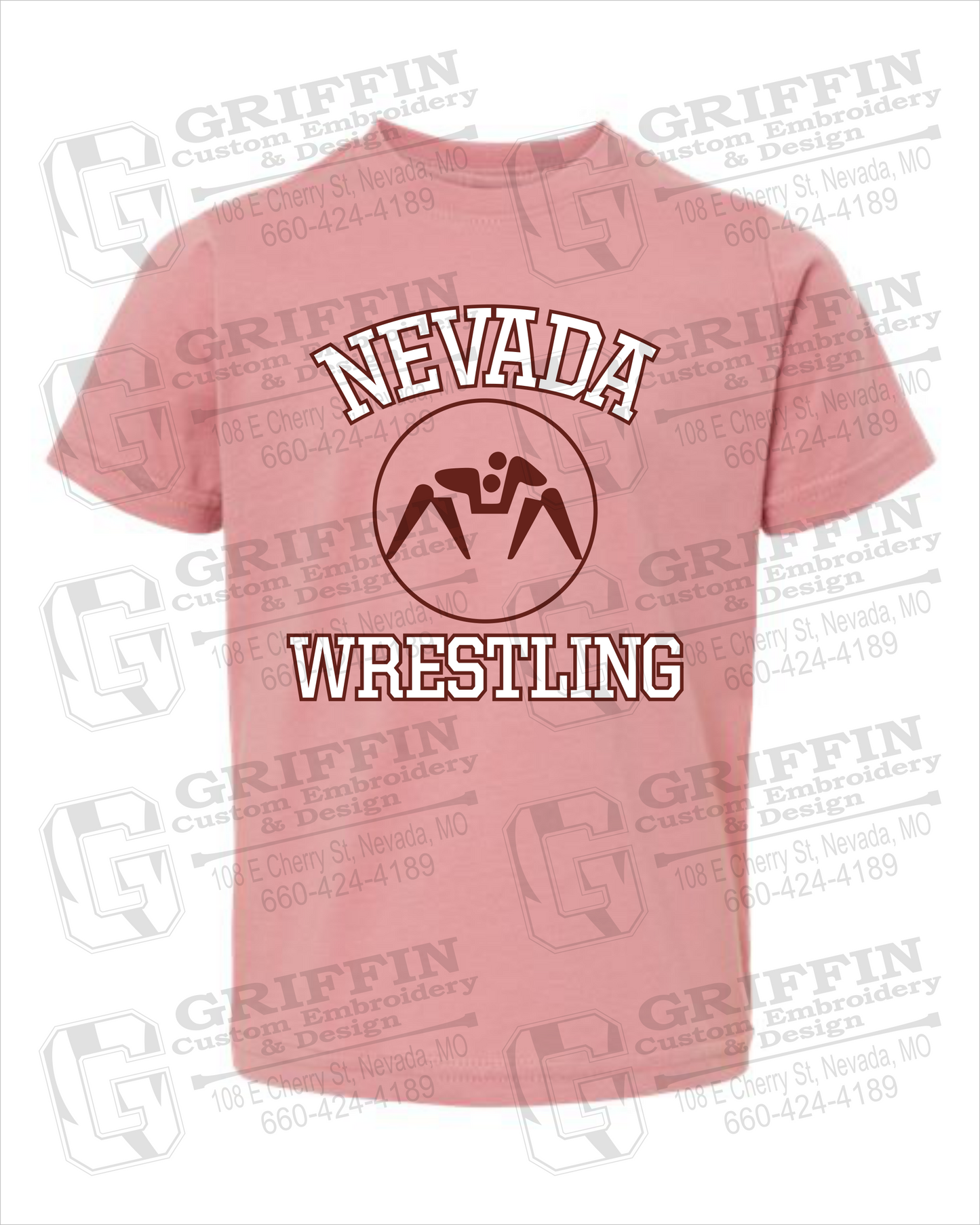 Nevada Tigers 24-J Toddler/Infant T-Shirt - Wrestling