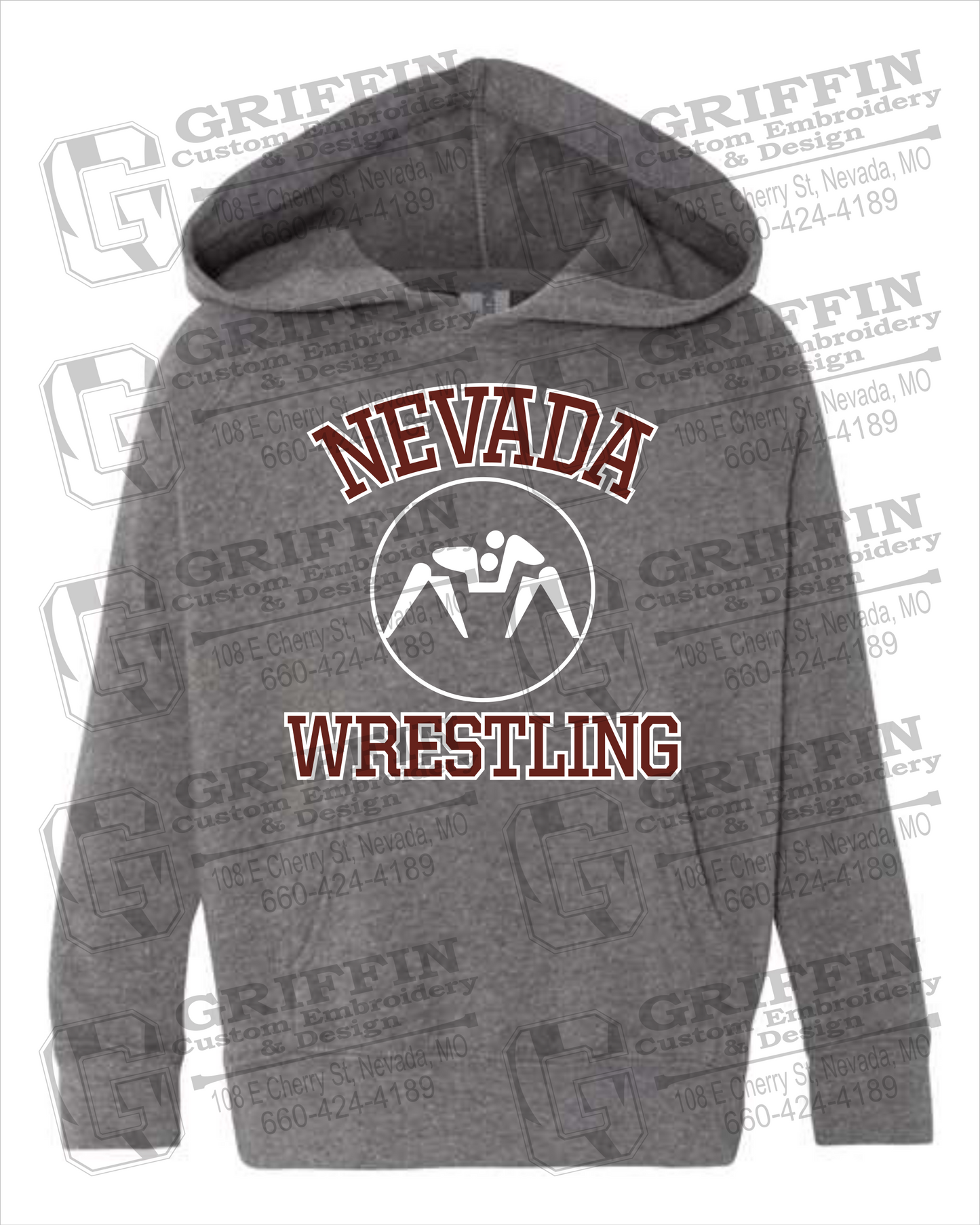 Nevada Tigers 24-J Toddler Hoodie - Wrestling