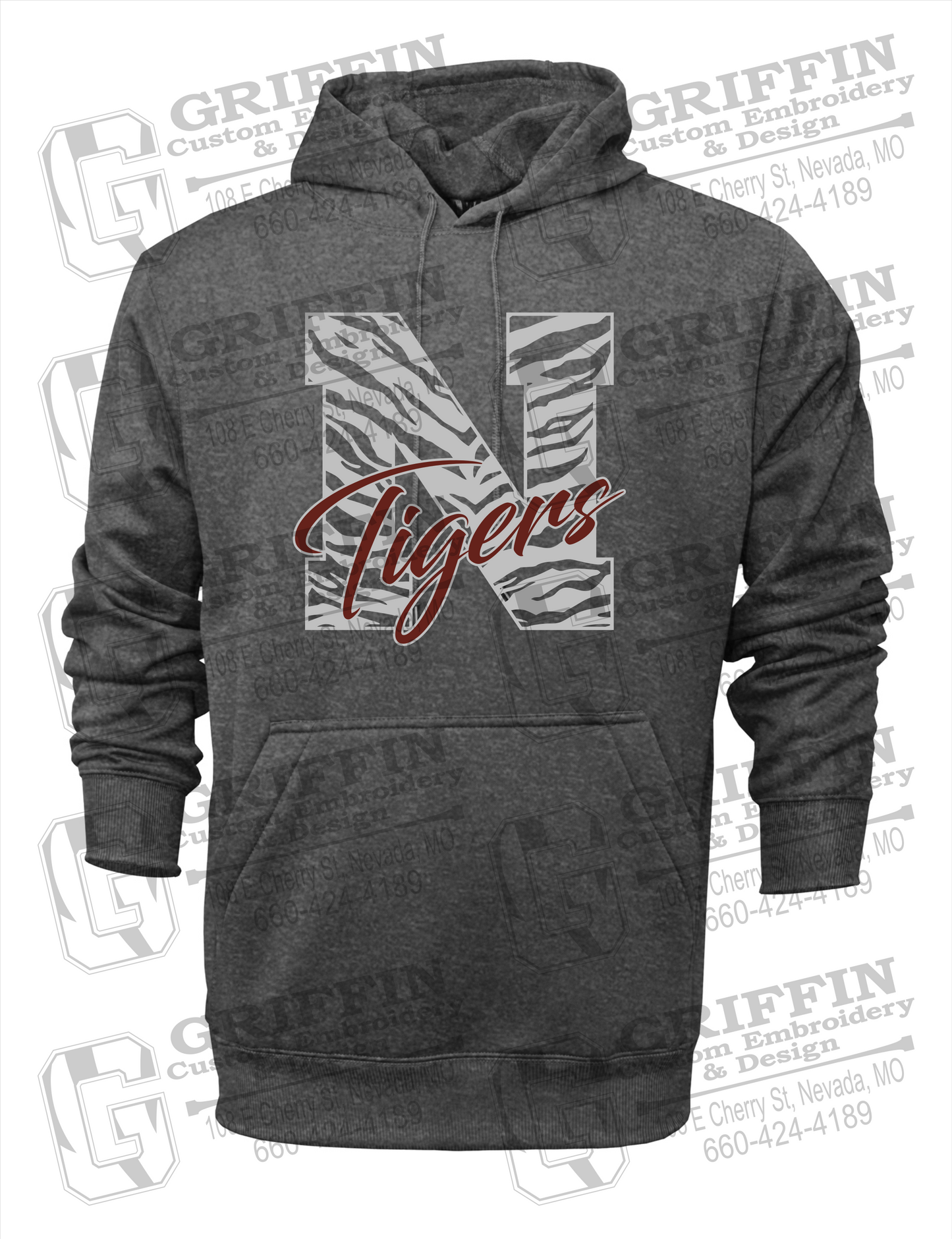 Performance Fleece Hoodie - Nevada Tigers 24-K