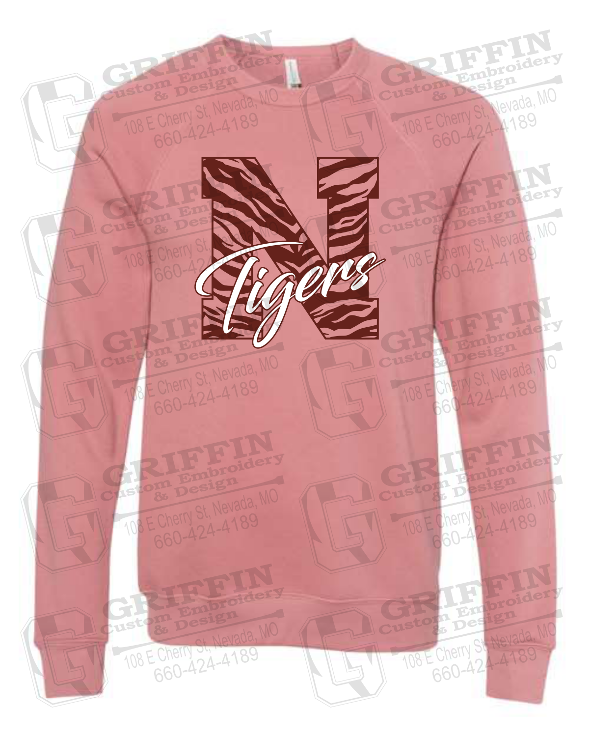 Sponge Fleece Sweatshirt - Nevada Tigers 24-K