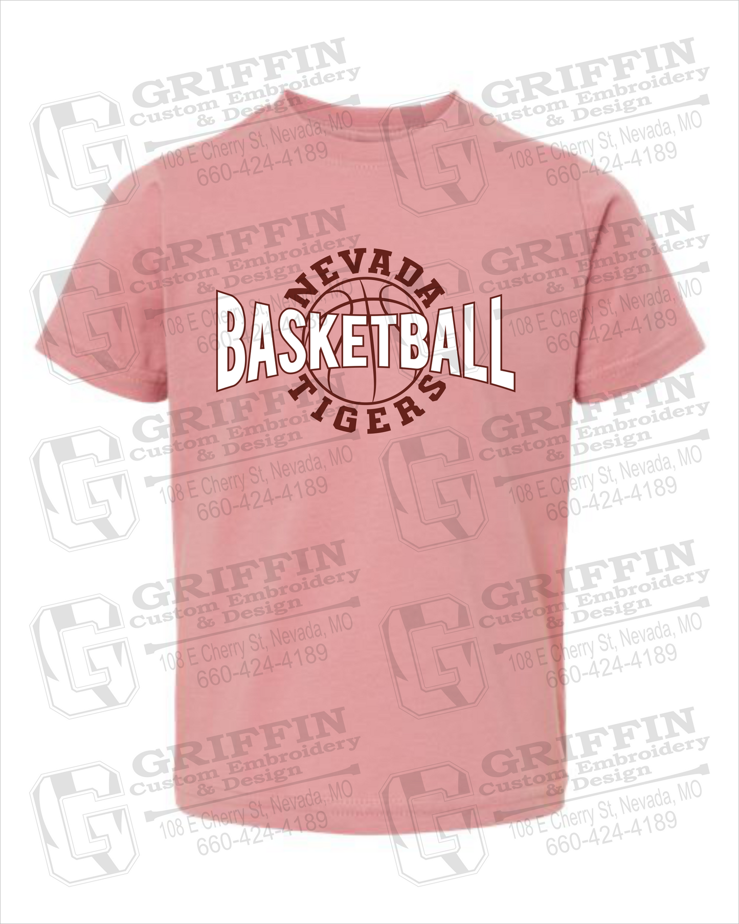 Toddler/Infant T-Shirt - Basketball - Nevada Tigers 24-M