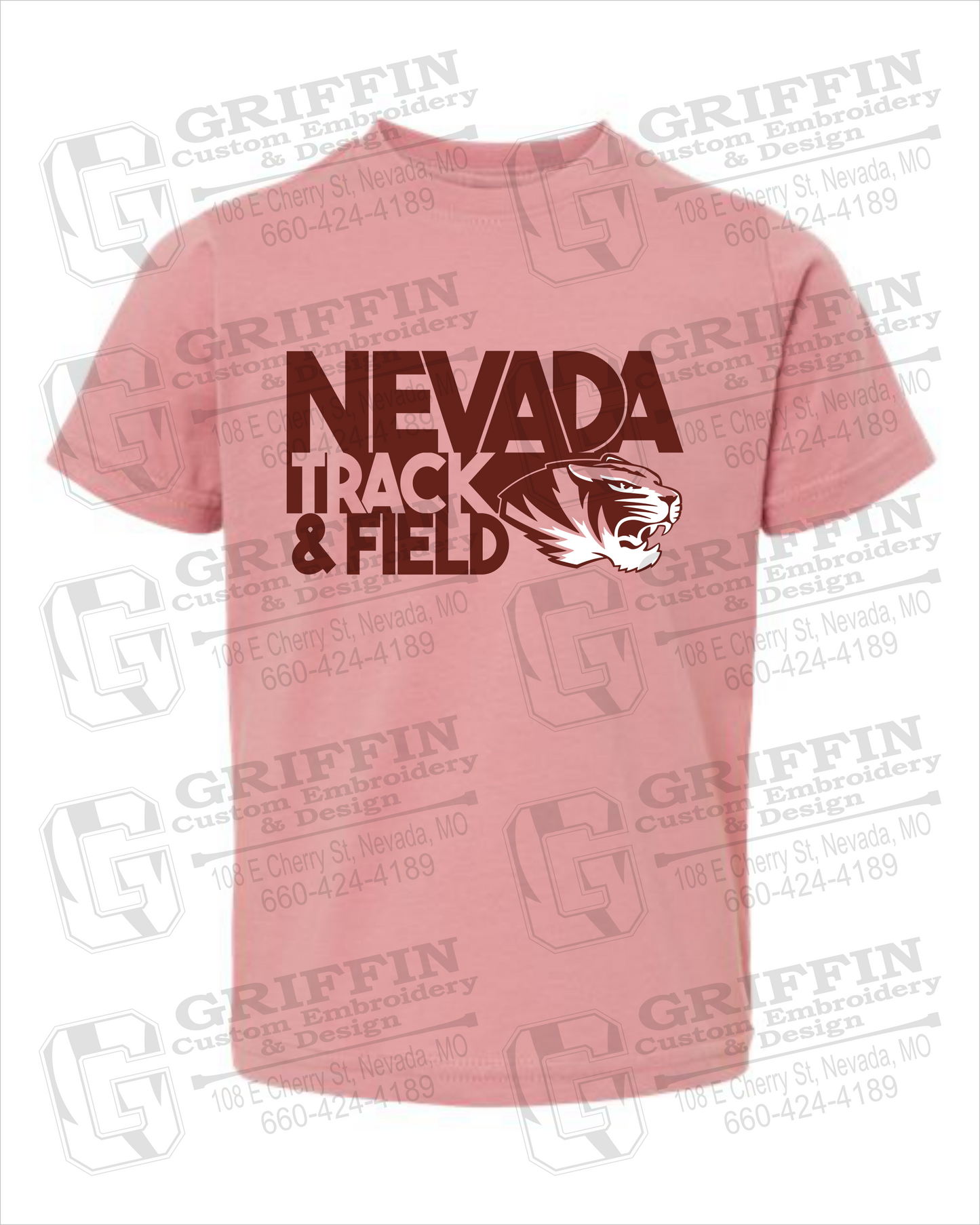 Nevada Tigers 24-Q Toddler/Infant T-Shirt - Track & Field