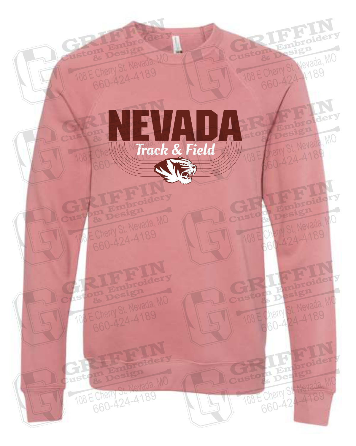 Sponge Fleece Sweatshirt - Track & Field - Nevada Tigers 24-R