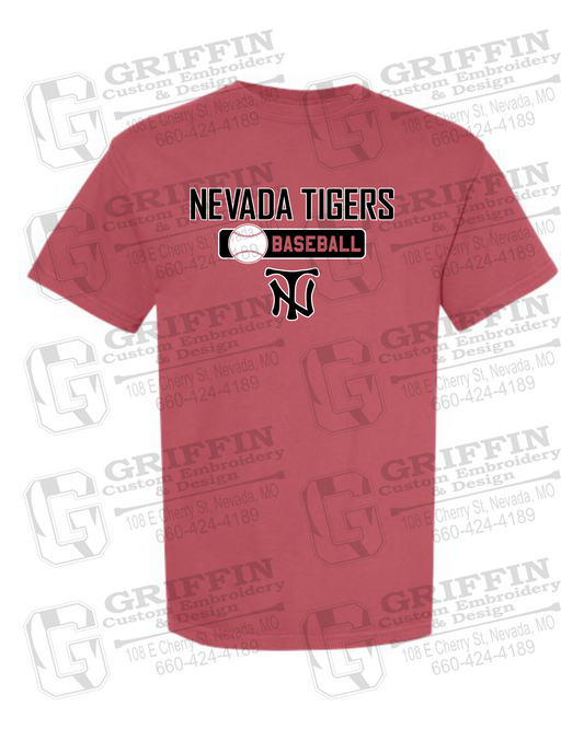 Comfort Colors Short Sleeve T-Shirt - Baseball - Nevada Tigers 24-S