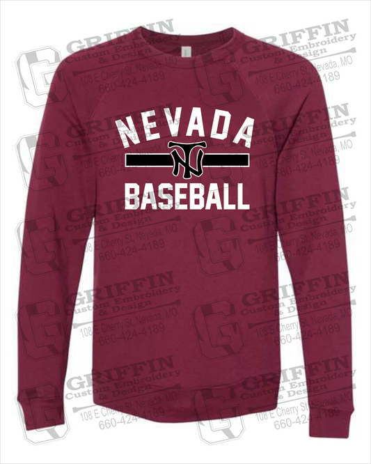 Sponge Fleece Sweatshirt - Baseball - Nevada Tigers 24-Z