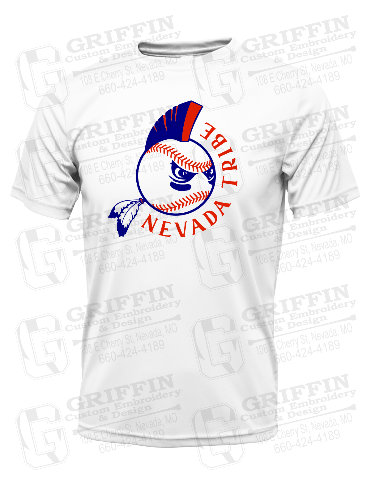 Dry-Fit Short Sleeve T-Shirt - Tribe Baseball 25-A