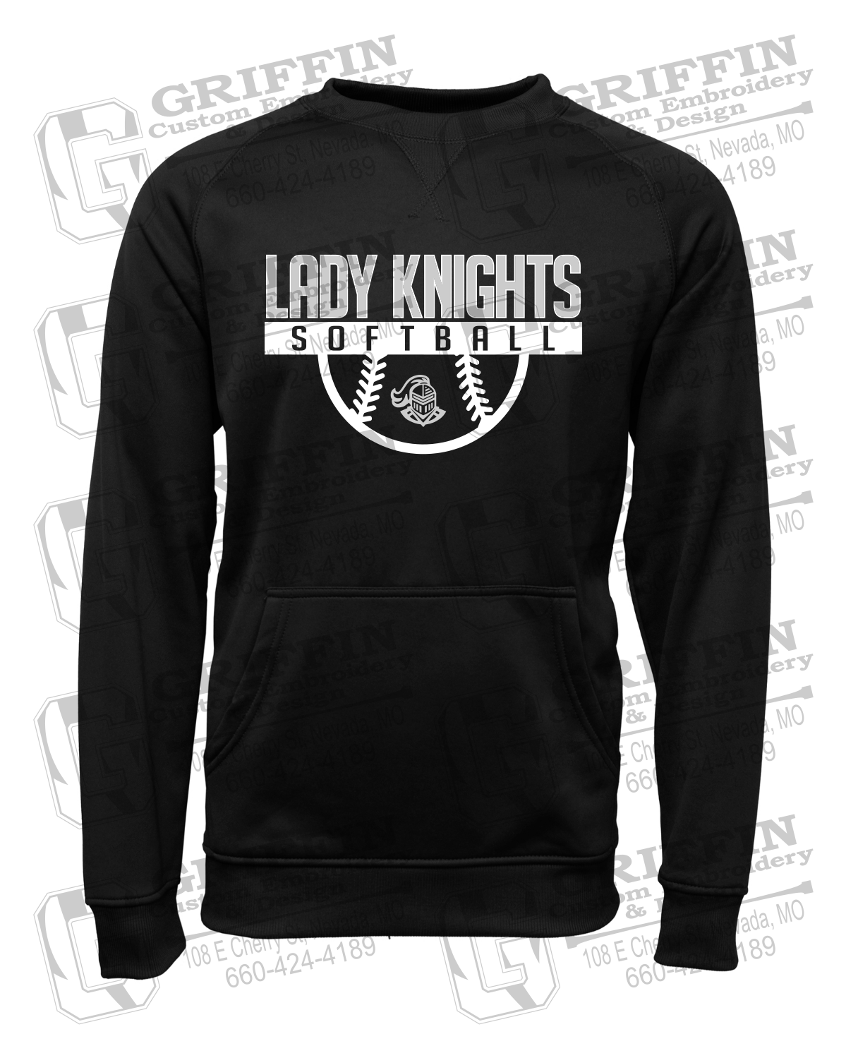 Performance Fleece Sweatshirt - Softball - NEVC Knights 25-A