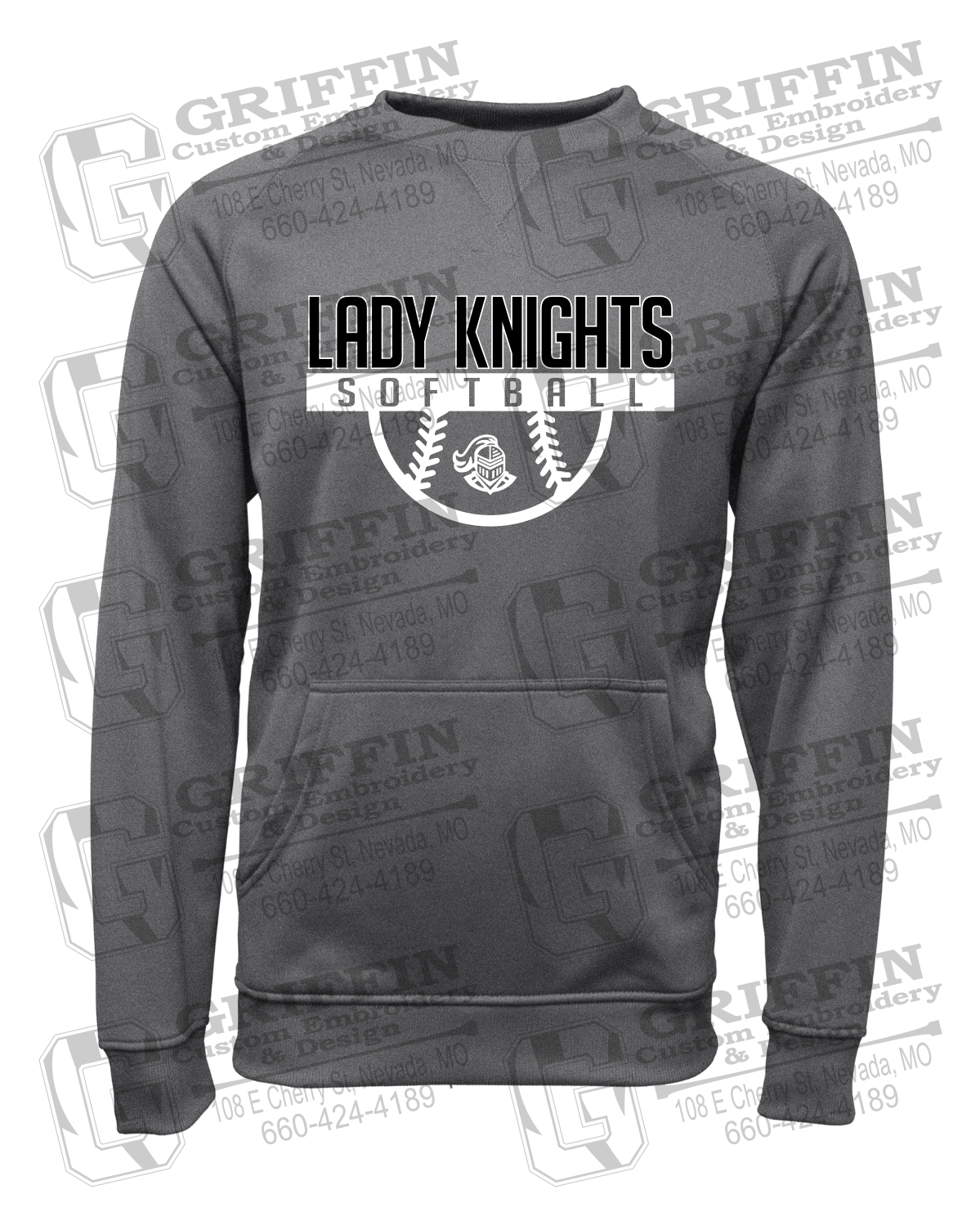 Performance Fleece Sweatshirt - Softball - NEVC Knights 25-A