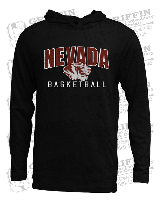 Soft-Tek T-Shirt Hoodie - Basketball - Nevada Tigers 25-T