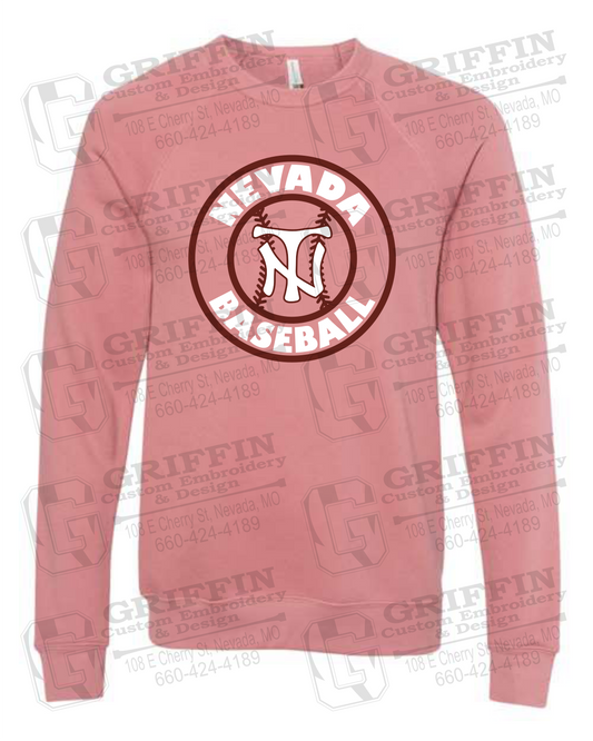 Sponge Fleece Sweatshirt - Baseball - Nevada Tigers 25-W