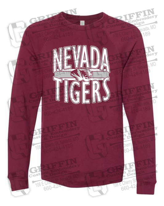 Sponge Fleece Sweatshirt - Nevada Tigers 25-Z