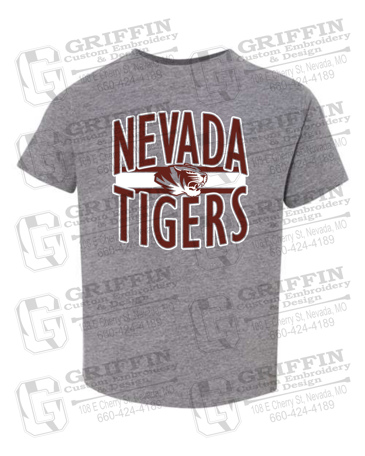 Toddler/Infant Cotton T-Shirt - Nevada Tigers 25-Z