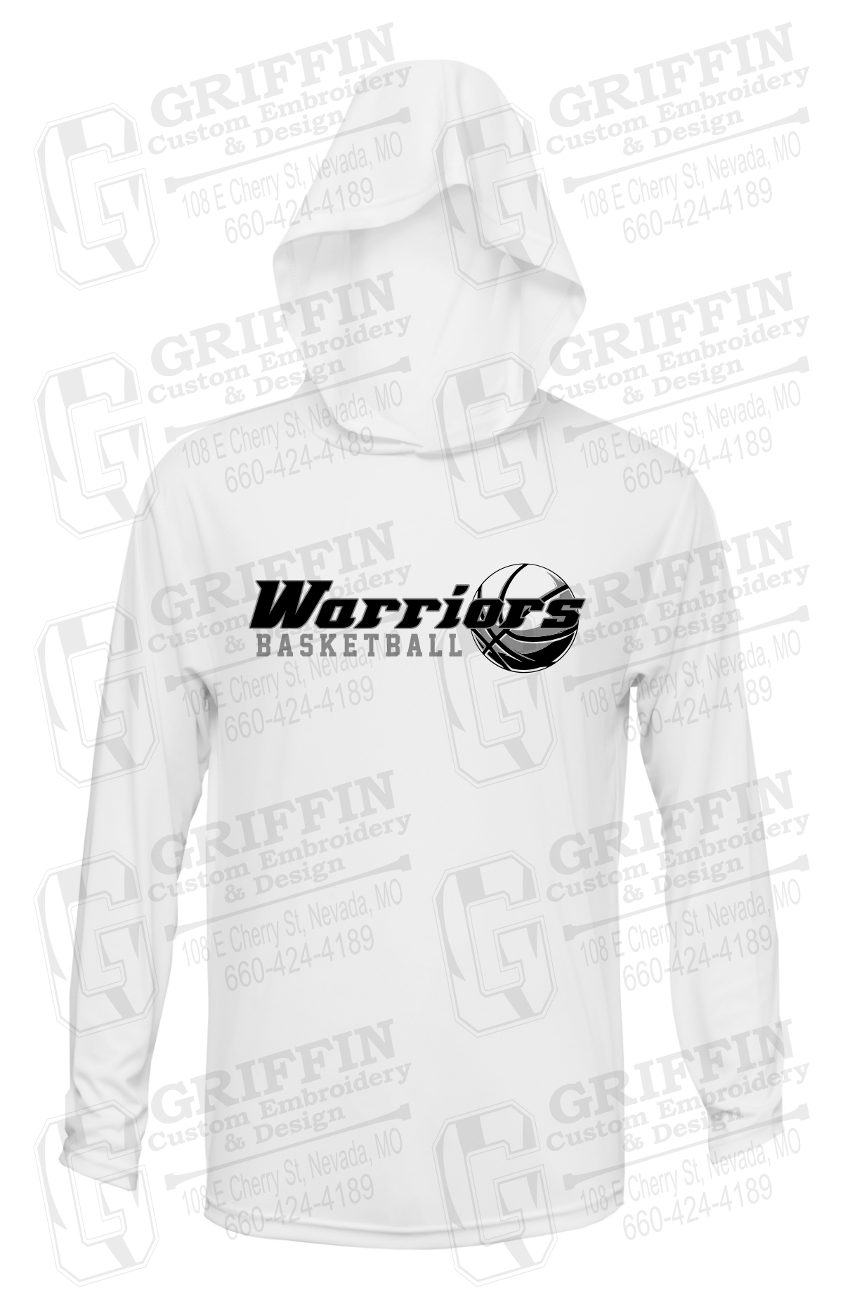 Dry-Fit T-Shirt Hoodie - Warriors Basketball 26-A