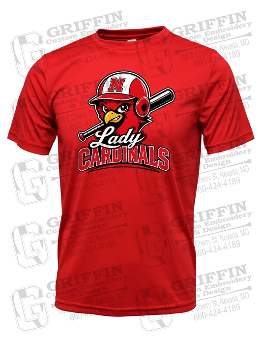Dry-Fit Short Sleeve T-Shirt - Lady Cardinals Softball 26-A