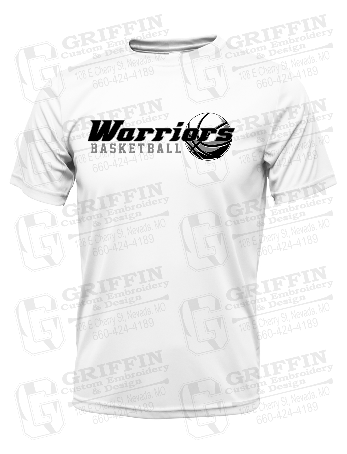 Dry-Fit Short Sleeve T-Shirt - Warriors Basketball 26-A