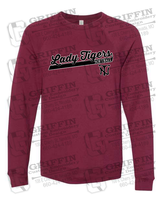 Sponge Fleece Sweatshirt - Softball - Nevada Tigers 26-B