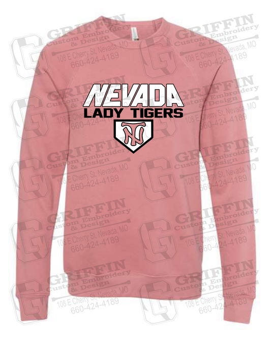 Sponge Fleece Sweatshirt - Softball - Nevada Tigers 26-D