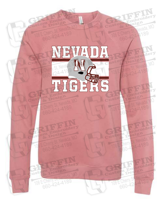 Sponge Fleece Sweatshirt - Football - Nevada Tigers 26-F