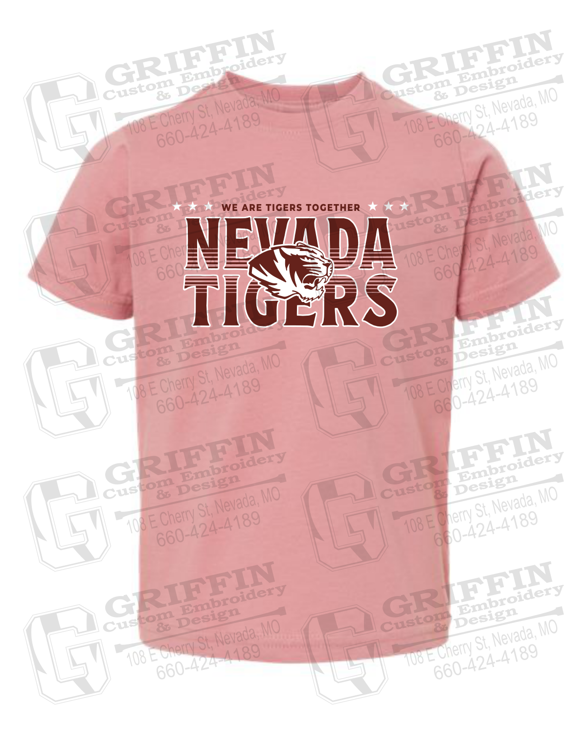 Toddler/Infant T-Shirt - Basketball - Nevada Tigers 26-M