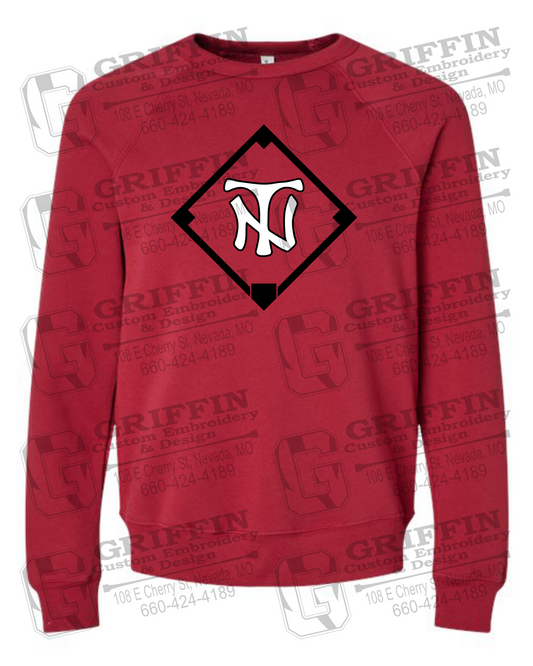 Sponge Fleece Sweatshirt - Baseball - Nevada Tigers 26-P