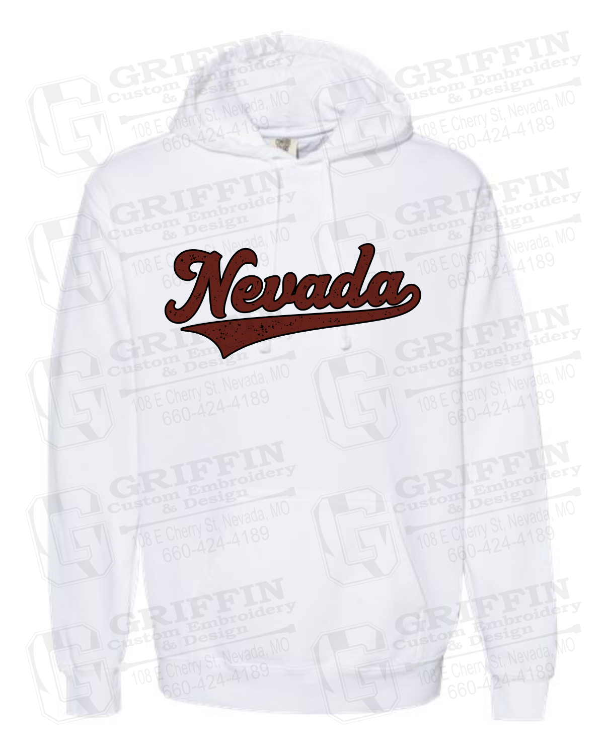 Comfort Colors Hoodie - Baseball - Nevada Tigers 26-Q
