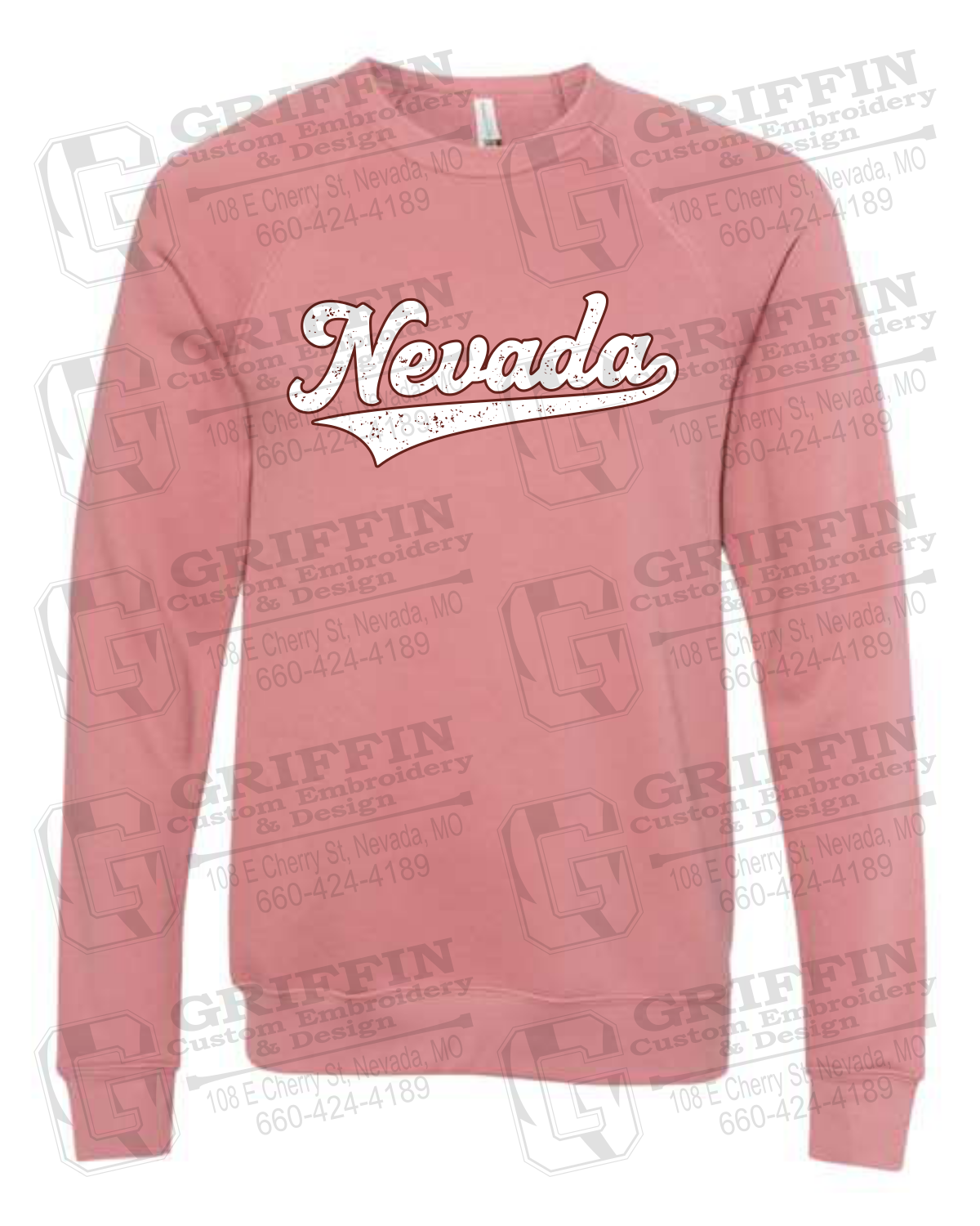 Sponge Fleece Sweatshirt - Baseball - Nevada Tigers 26-Q