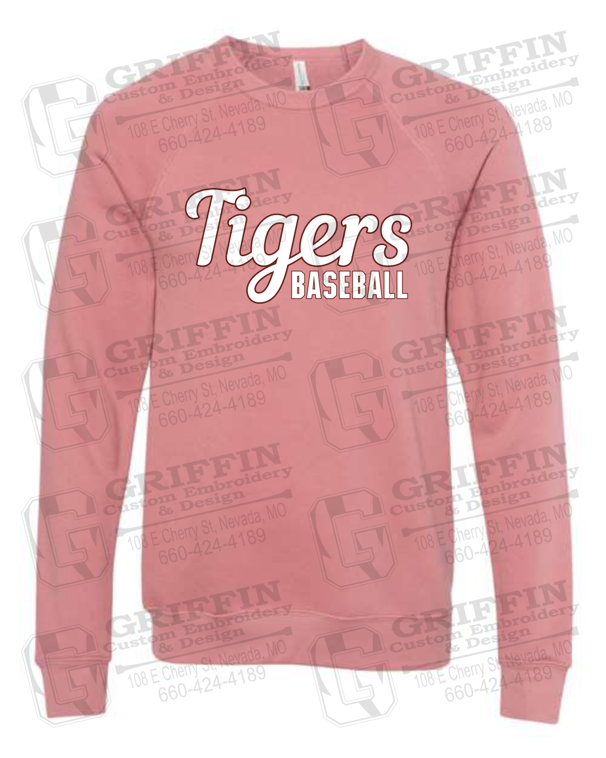 Sponge Fleece Sweatshirt - Baseball - Nevada Tigers 26-S
