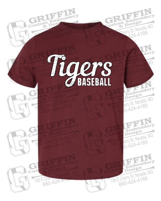 Toddler/Infant Cotton T-Shirt - Baseball - Nevada Tigers 26-S