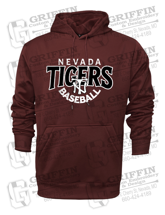 Performance Fleece Hoodie - Baseball - Nevada Tigers 26-T