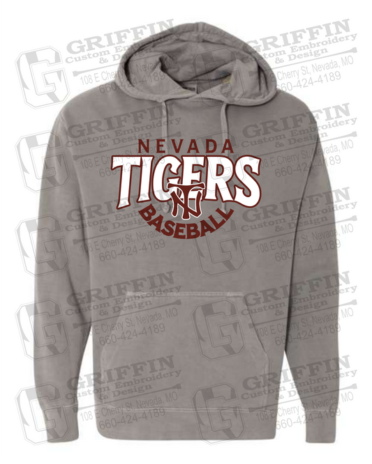 Comfort Colors Hoodie - Baseball - Nevada Tigers 26-T