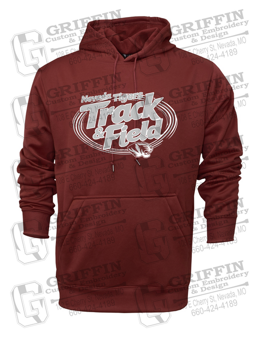 Performance Fleece Hoodie - Track & Field - Nevada Tigers 26-U