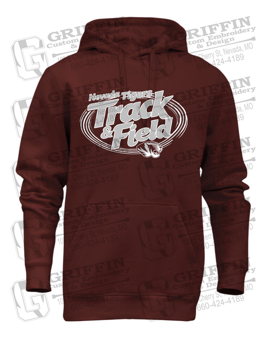 Heavyweight Fleece Hoodie - Track & Field - Nevada Tigers 26-U