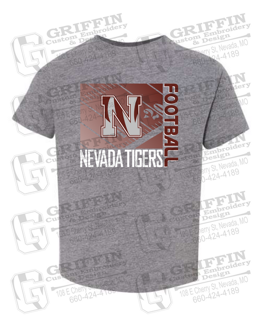 Toddler/Infant Cotton T-Shirt - Football - Nevada Tigers 26-Y