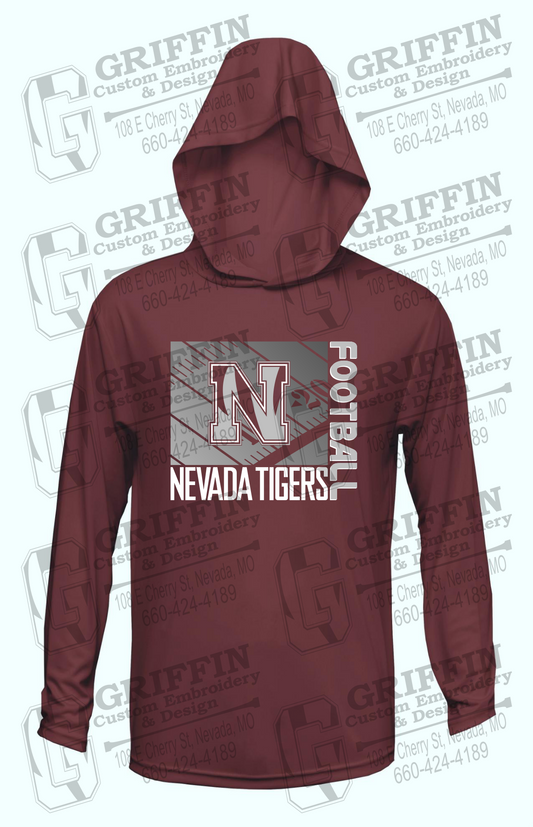 Dry-Fit T-Shirt Hoodie - Football - Nevada Tigers 26-Y