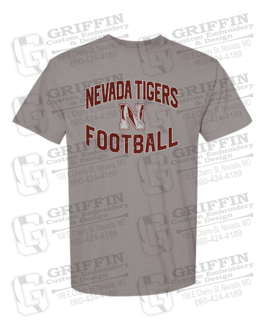 Comfort Colors Short Sleeve T-Shirt - Football - Nevada Tigers 27-C