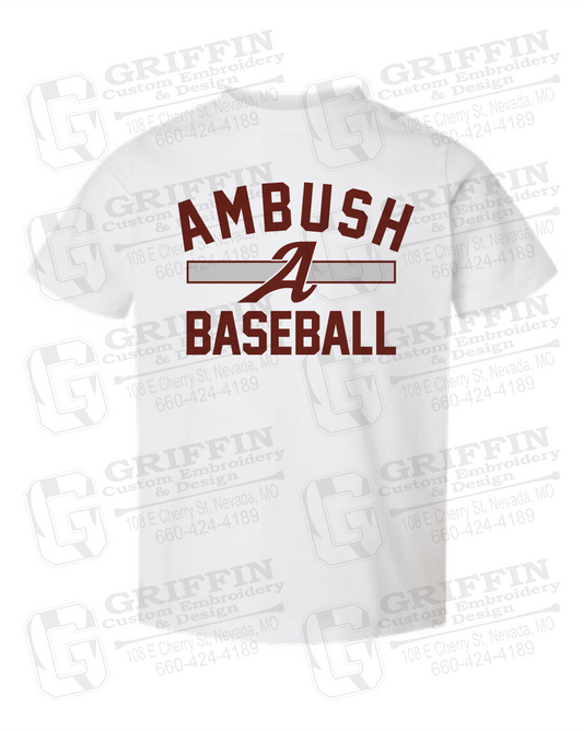 Toddler/Infant Cotton T-Shirt - Ambush Baseball 25-A