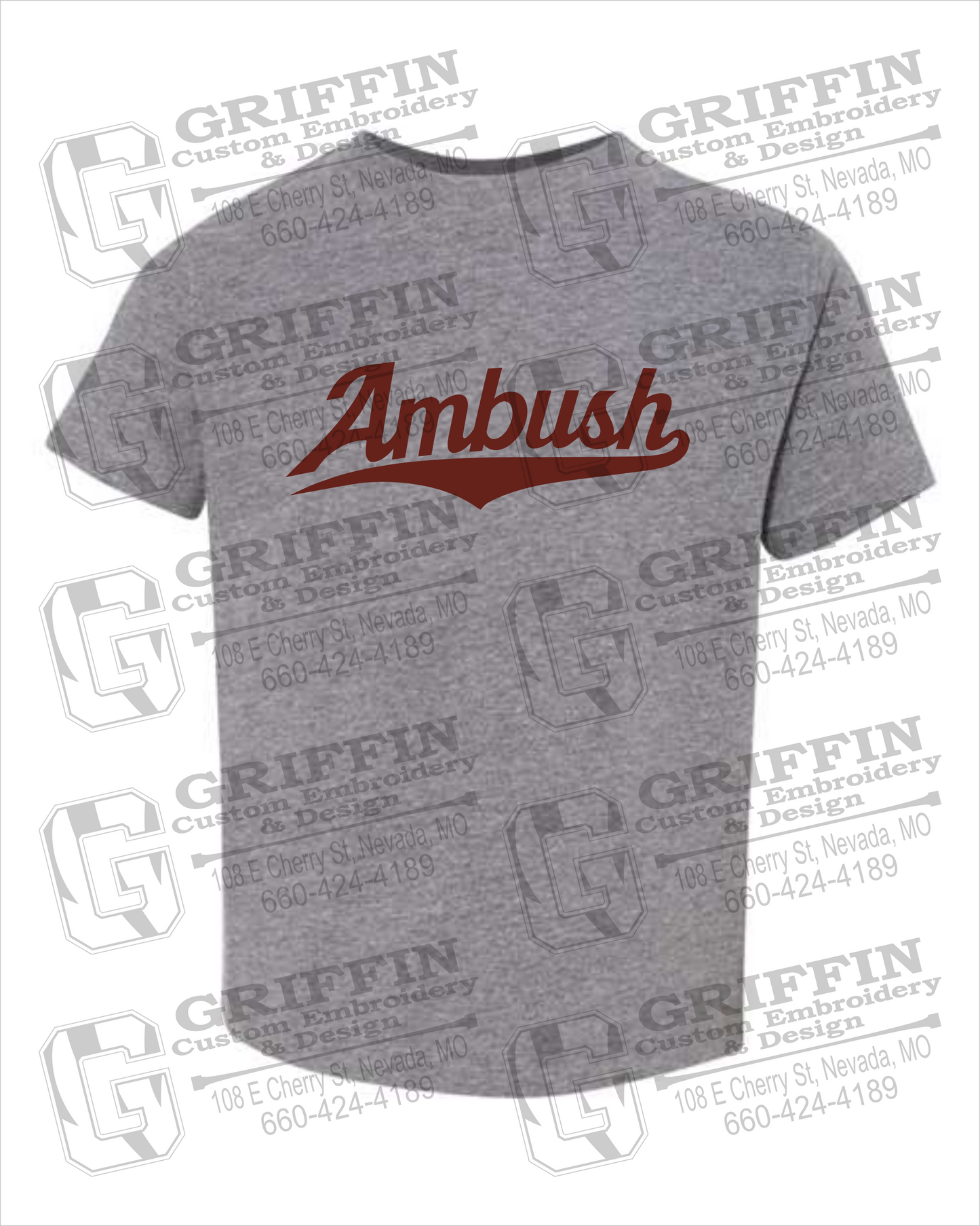 Toddler/Infant Cotton T-Shirt - Ambush Baseball