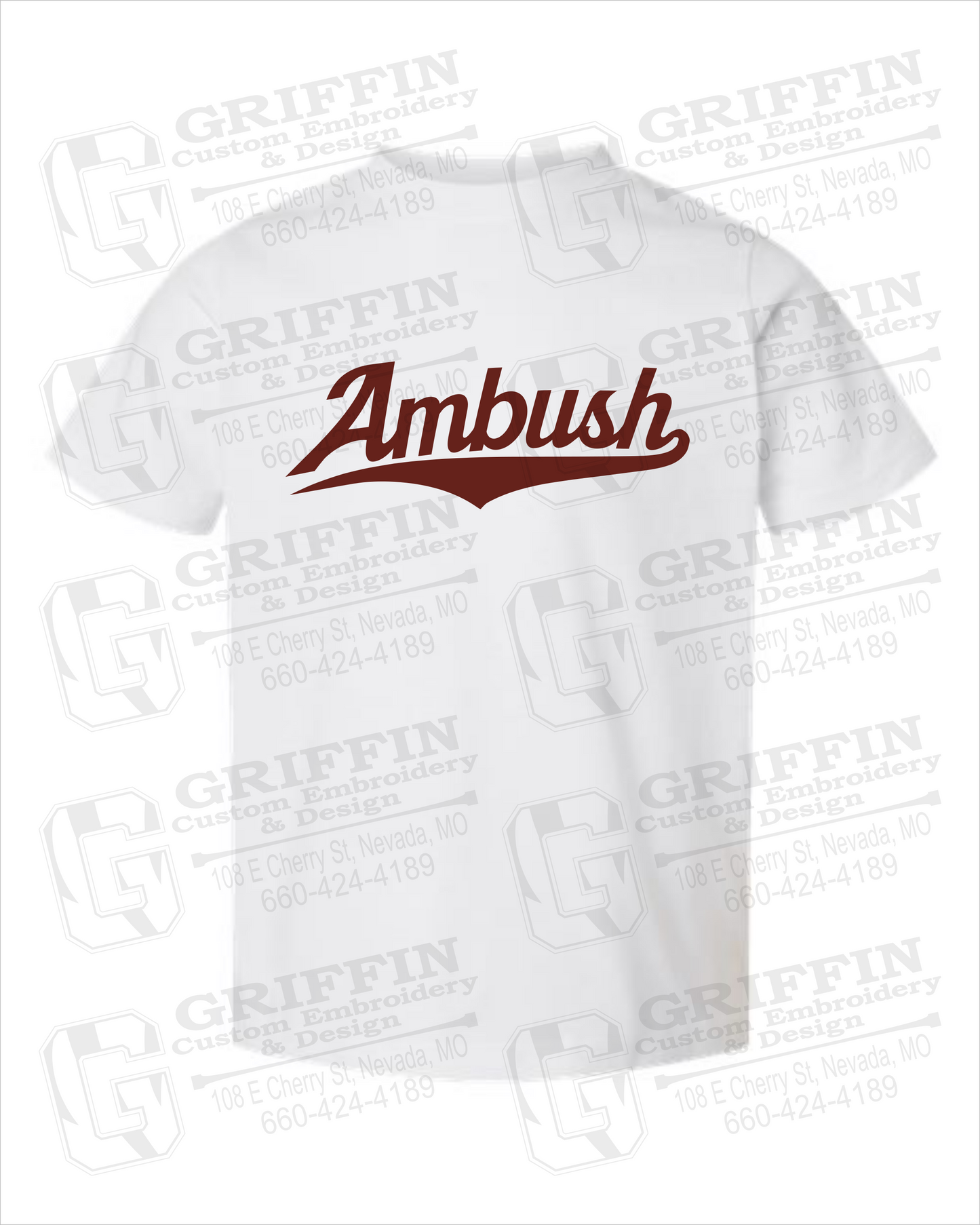 Toddler/Infant Cotton T-Shirt - Ambush Baseball