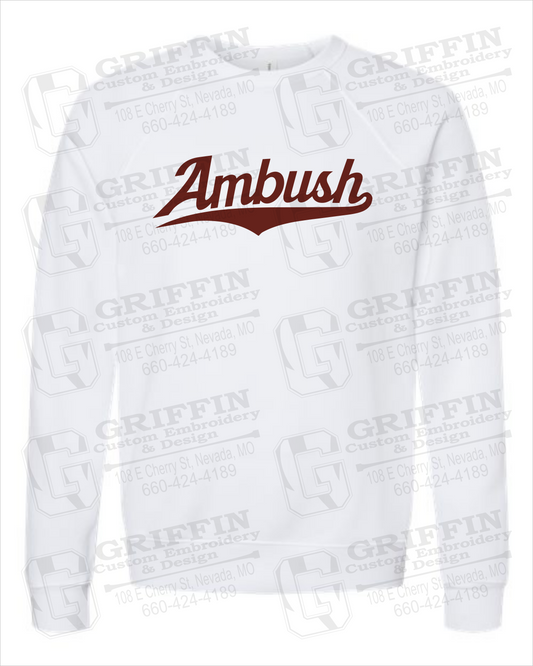 Sponge Fleece Sweatshirt - Ambush Baseball