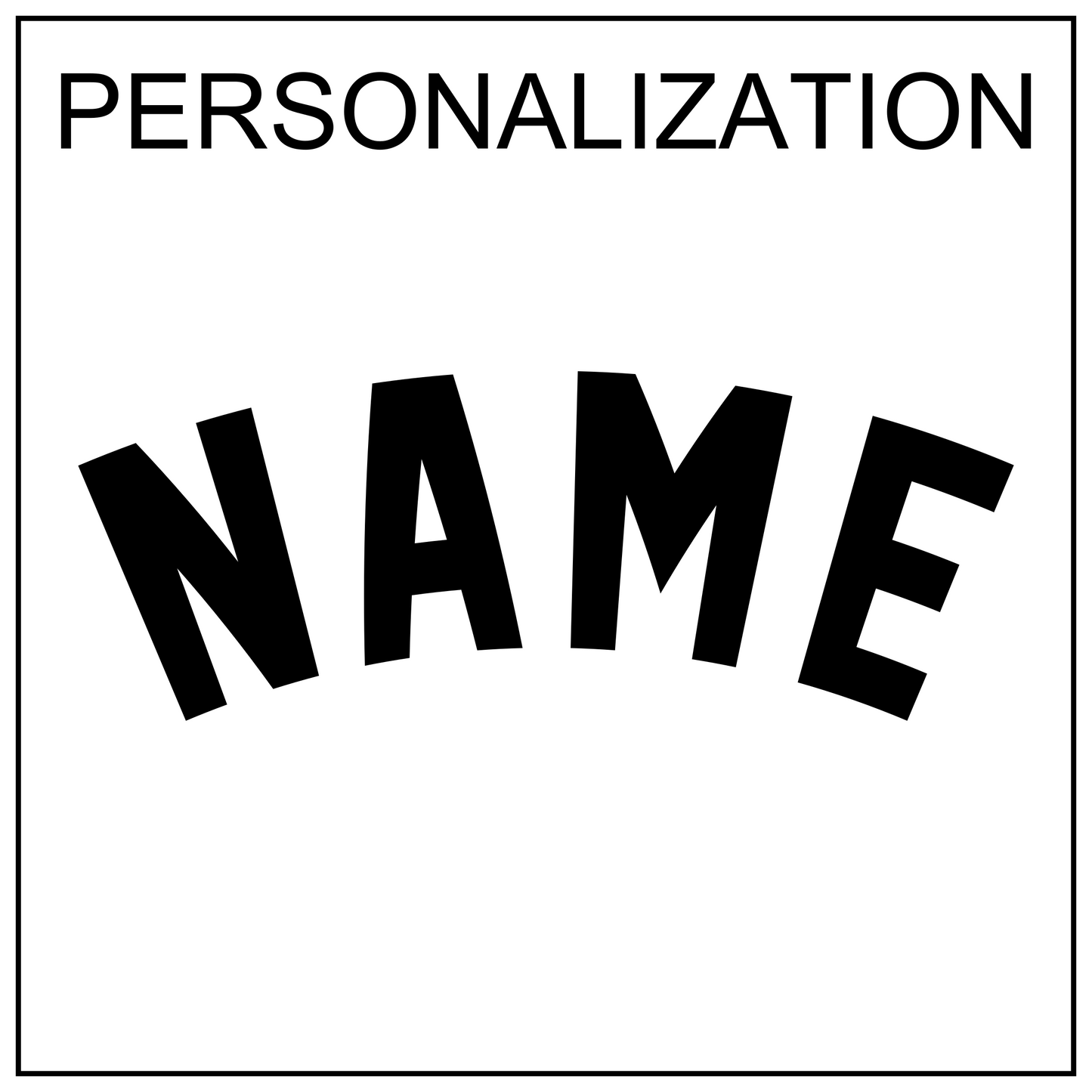 Add Name to back ($4)