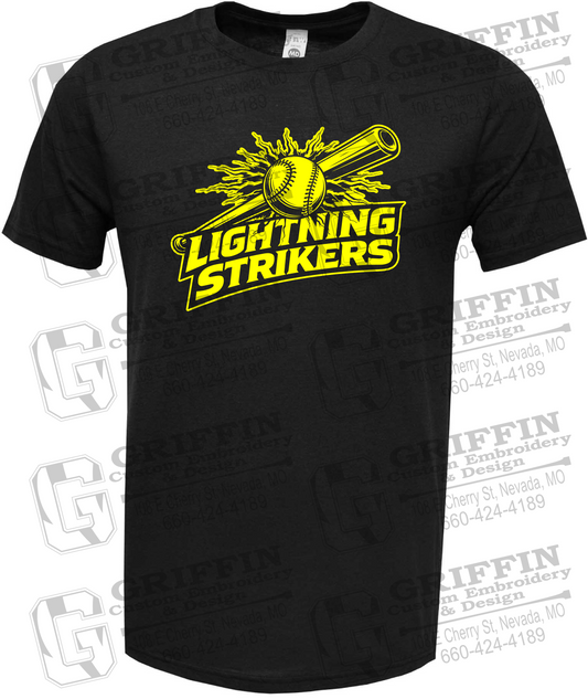 Soft-Tek Short Sleeve T-Shirt - Lightning Strikers