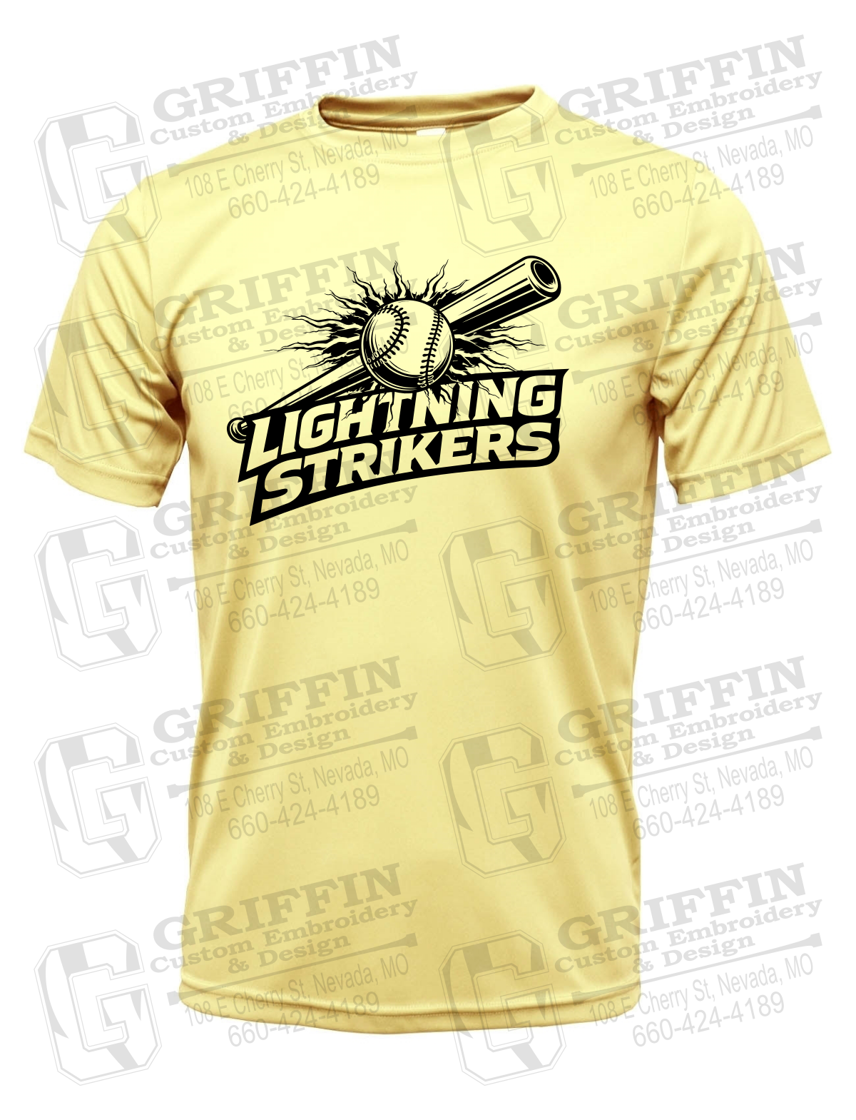 Dry-Fit Short Sleeve T-Shirt - Lightning Strikers