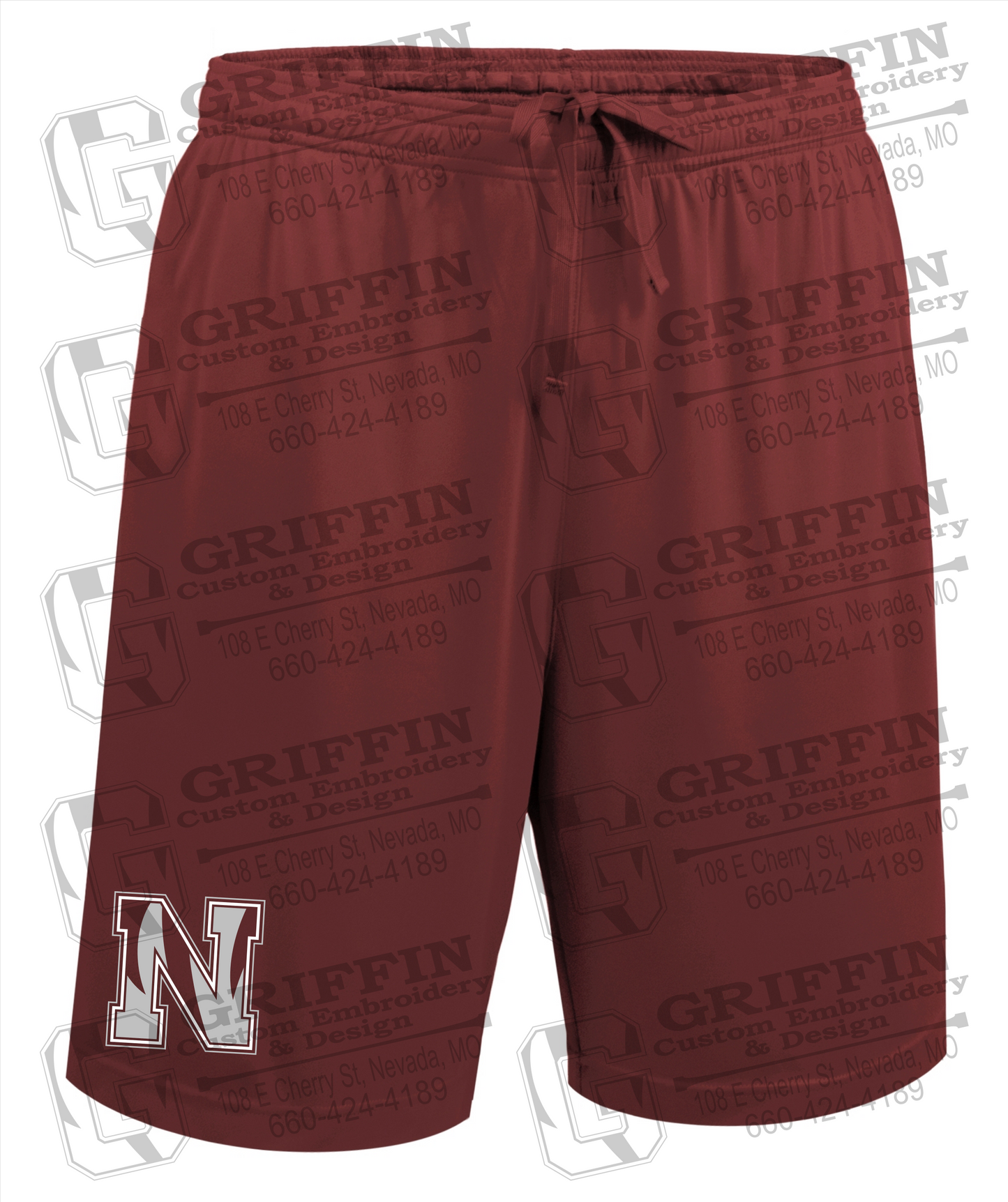Gym Shorts - Nevada Tigers N Logo