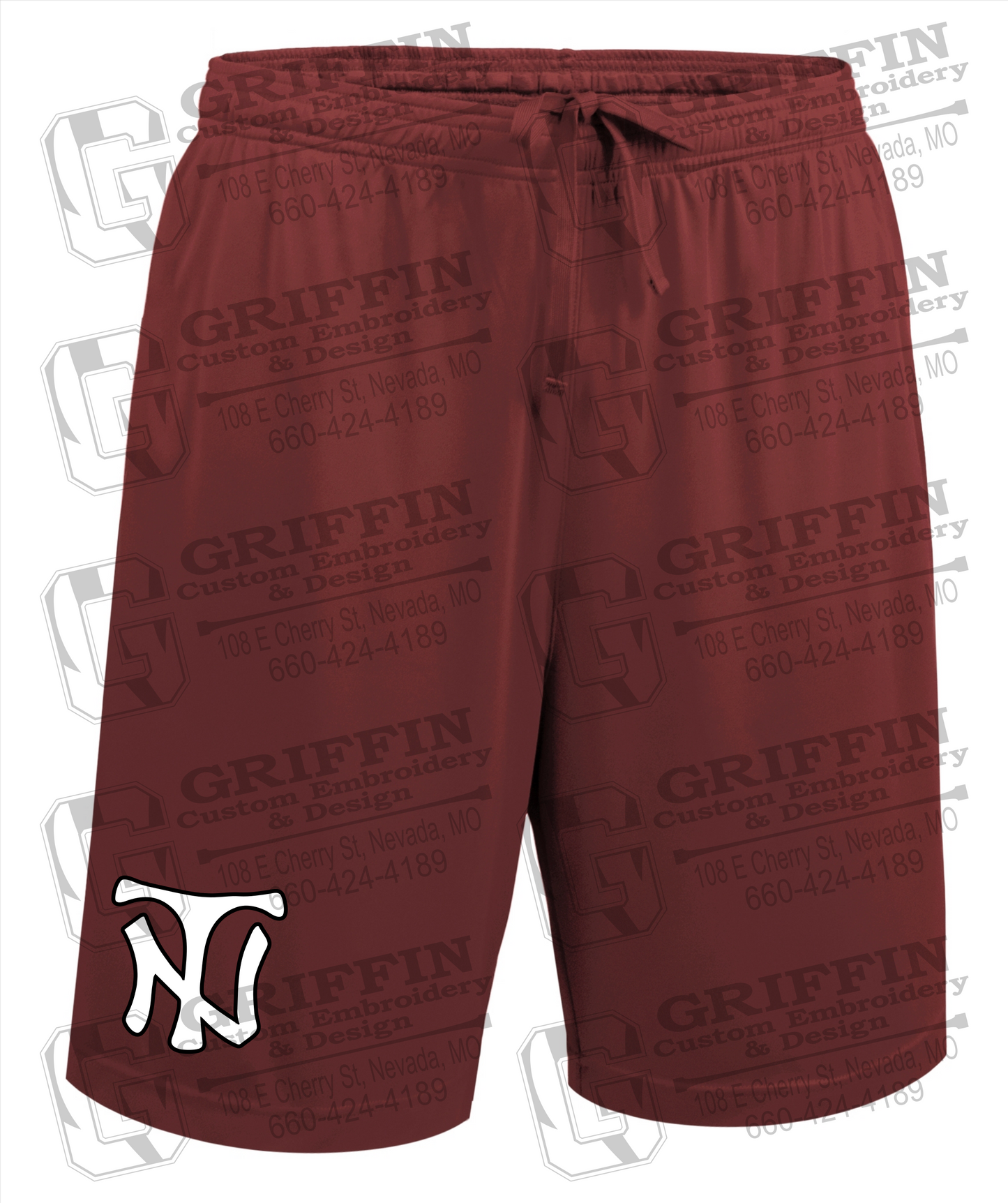 Gym Shorts - Nevada Tigers NT Logo