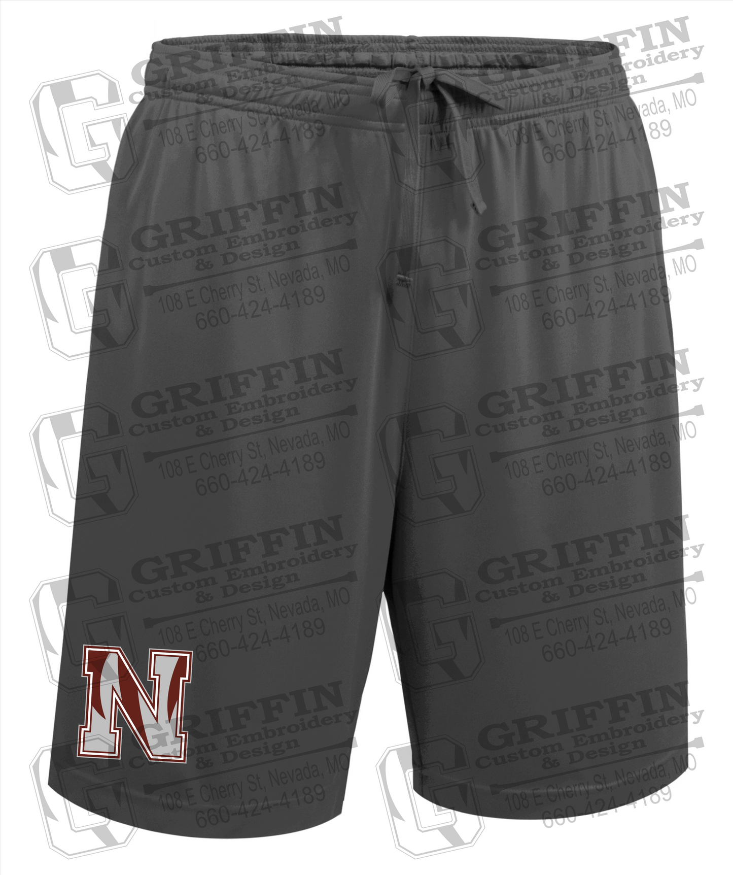 Gym Shorts - Nevada Tigers N Logo