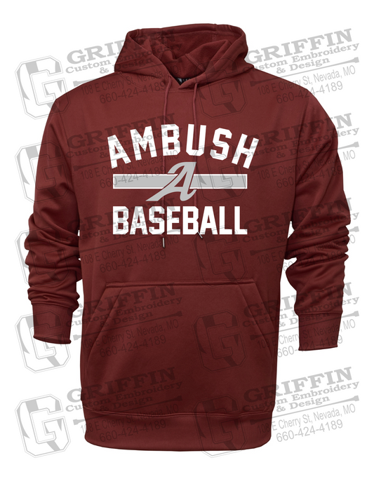 Performance Fleece Hoodie - Ambush Baseball 25-A